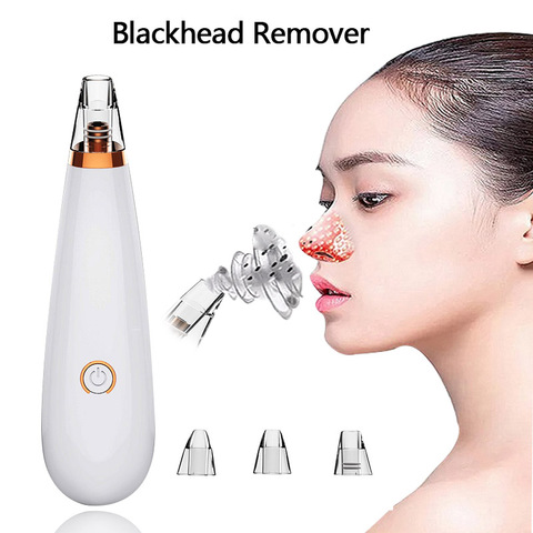 Blackhead removedor Facial profunda acné del poro grano limpiador de Extractor de vacío de succión de belleza de rostro limpio herramienta de cuidado de la piel ► Foto 1/6