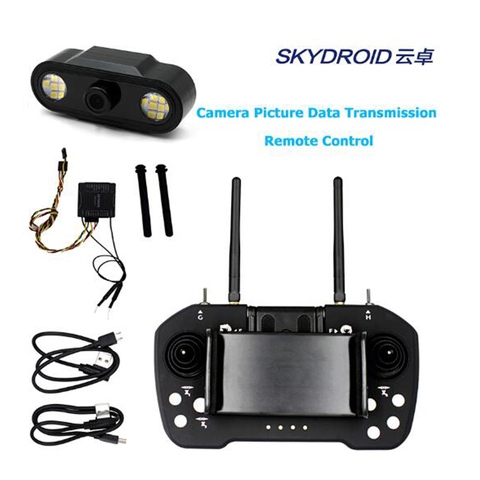 SKYDROID-control remoto T12, alta resolución, integrado con vídeo/imagen, transmisión de datos, telemetría, todo en uno ► Foto 1/6