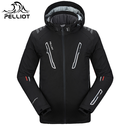 Peliot-traje de esquí para mujer y hombre, chaqueta de invierno impermeable y transpirable, rompevientos para Snowboard, chaquetas para mujer, abrigo para exteriores de mont ► Foto 1/6