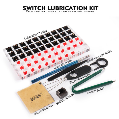 Interruptor de 30 interruptores abridor Lube Modding Station funda DIY plataforma de eliminación para teclado mecánico Cherry Kailh Gateron ► Foto 1/6