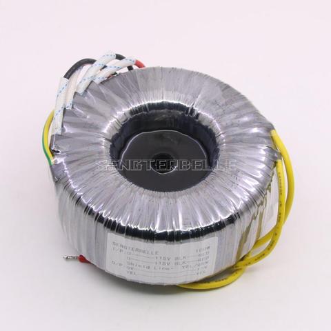 Transformador Toroidal de cobre sin oxígeno, 100W, salida de 100VA, transformador de potencia de 15V para preamplificador LPS ► Foto 1/3