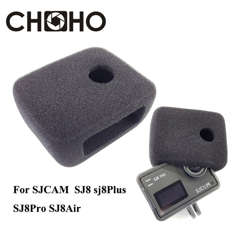 SJ8-Parabrisas de espuma, cubierta de grabación de espuma, funda de viento para SJCAM SJ8 sj8Plus SJ8Pro SJ8Air, accesorios ► Foto 1/6