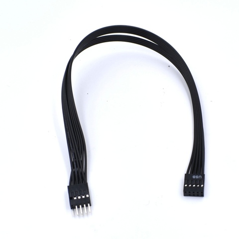 30cm/50cm 9Pin cable de extensión USB 2,0 cable de computadora Puerto macho a hembra placa base ► Foto 1/1