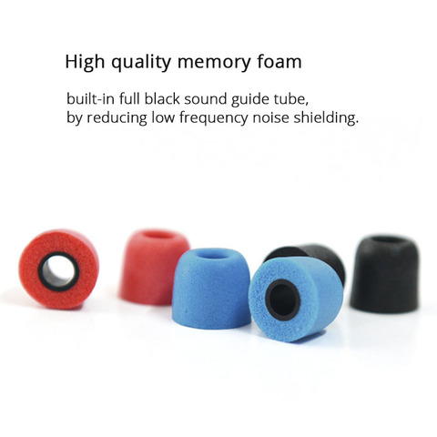 Orejeras de espuma de memoria suave para auriculares KZ QCY Xiaomi, cascos con aislamiento de ruido para Sony y Samsung, 4,9mm, 1 par ► Foto 1/6