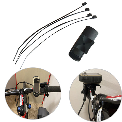 Soporte montaje en manillar de motocicleta para bicicleta Garmin eTrex Dakota 10, 20, 30, GPS, Rino, instalación rápida y fácil ► Foto 1/4