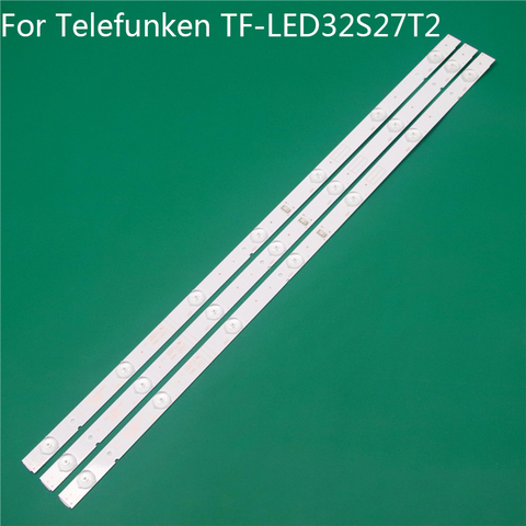 Iluminación LED de TV para Telefunken TF-LED32S27T2, barra de retroiluminación de 32 