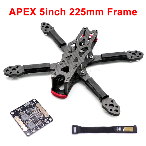 APEX-Kit de armazón de cuadricóptero de fibra de carbono, 5 pulgadas, 225mm, 225, brazo de 5,5mm para Dron de carreras de control remoto FPV Freestyle ► Foto 1/6