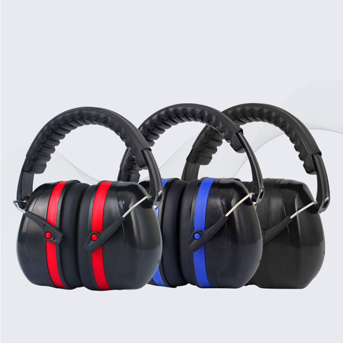 Orejeras de protección para la cabeza, auriculares con cancelación de ruido, equipo de seguridad para auriculares ► Foto 1/6