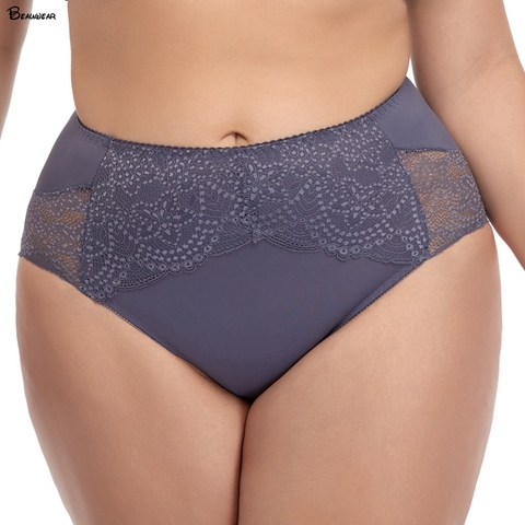 Beauwear-bragas de encaje para mujer, ropa interior, lencería Sexy, 3Xl, 4Xl, 5Xl, 6Xl ► Foto 1/6