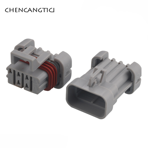 2 juegos de Conector automotriz de 5 pines, Terminal de Cable, enchufe para coche, chaqueta, enchufe para automóvil, macho o hembra, 12052480, 12052600, DJ7051Y-1.5-11 ► Foto 1/3