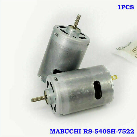 MABUCHI-Motor RS-540SH-7522 de CC, herramientas eléctricas de alta velocidad, eje roscado, 7,4 V, 9,6 V, 6V-12V, 30000RPM ► Foto 1/5