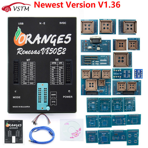 Programador Orange 5 V1.36, herramienta de programación de Software con adaptador completo, OEM, nueva versión ► Foto 1/6