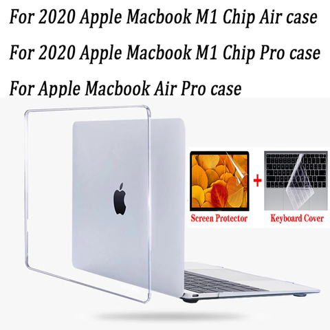 2022 nuevo M1 Chip aire Pro 13,3 pulgadas aire 13 A2337 a2179 nuevo Pro 13 A2338 a2251 funda de portátil para Apple Macbook Air Pro barra táctil ID ► Foto 1/6