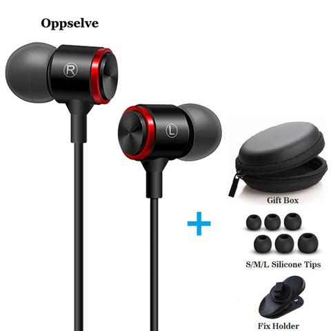 Auriculares intrauditivos para Xiaomi, auriculares metálicos estéreo de graves, HiFi, con micrófono, para Samsung y iPhone ► Foto 1/6
