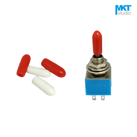Cubierta de goma para interruptor de palanca en miniatura, 10 Uds., muestra, MTS-102/103/202/203 ► Foto 1/1