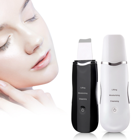 Limpiador ultrasónico recargable para limpieza Facial, limpiador de piel con vibración, eliminación de espinillas, máquina de ultrasonido para Peeling de poros faciales ► Foto 1/6