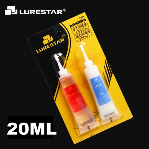 20 ml grasa de aceite para cojinete de rueda de pesca lubricante baitcasting spinning carrete de pesca aceite de mantenimiento envío gratis ► Foto 1/4