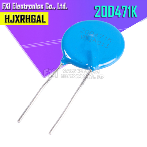 5 uds varistor 20D471K 470V piezoresistor 20D471 ► Foto 1/2