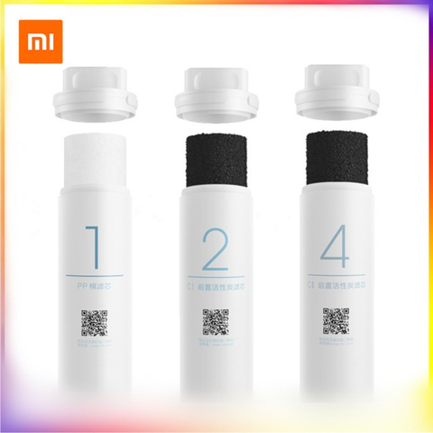 Xiaomi-purificador de agua Original, filtro de carbón activado de preposición, Control remoto para teléfono inteligente, filtro de combinación de electrodomésticos ► Foto 1/6