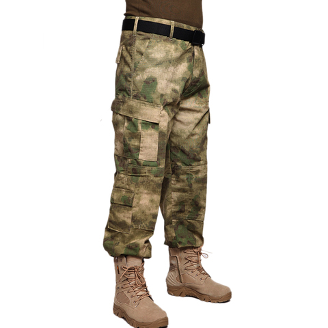 Pantalones militares de acampada y senderismo para hombre, uniforme militar de camuflaje para exteriores, ropa de otoño e invierno, FG ► Foto 1/1