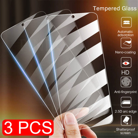 3 piezas de vidrio Protector para Samsung Galaxy A50 A30 A40 Protector de pantalla para Samsung M10 M20 M30 A20 A70 A80 A90 A10 de vidrio templado ► Foto 1/6