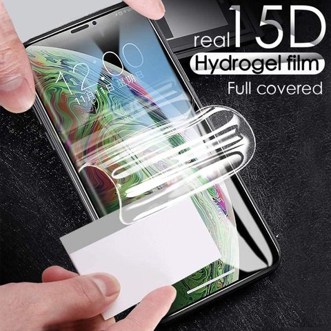 Película de hidrogel para Motorola Moto One Vision G7 G6 G5s G5 E6 E5 Plus G8 Play G Stylus Power One Hyper Macro E6 G7 2022 ► Foto 1/6