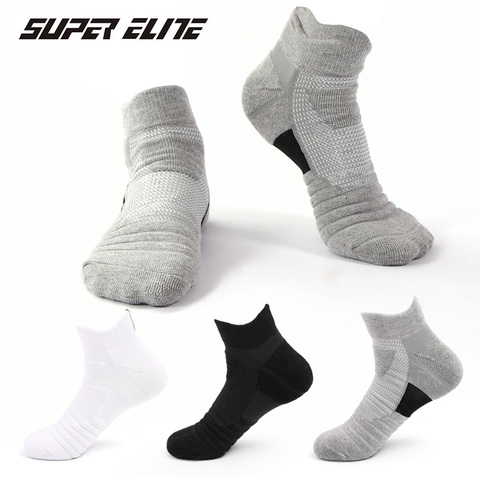 Calcetines deportivos de compresión para hombre, medias cortas para correr, baloncesto, ciclismo, senderismo, tenis, esquí, Sli, EU 38 a 43, para verano ► Foto 1/6