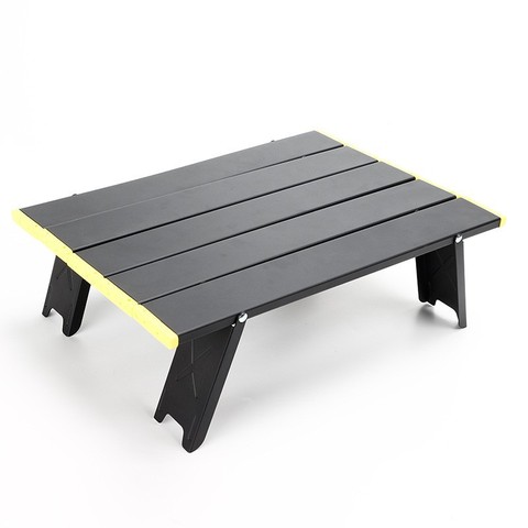 Mesa plegable de aluminio para exteriores, para acampar en la playa, portátil, bolsa de transporte, Mini Muebles de Jardín ultraligeros, para Picnic ► Foto 1/6