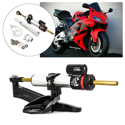 Estabilizador amortiguador de dirección para motocicleta, Kit de montaje de soporte para Honda CBR600RR CBR 600RR CBR 600 RR 2005 2006 ► Foto 1/6