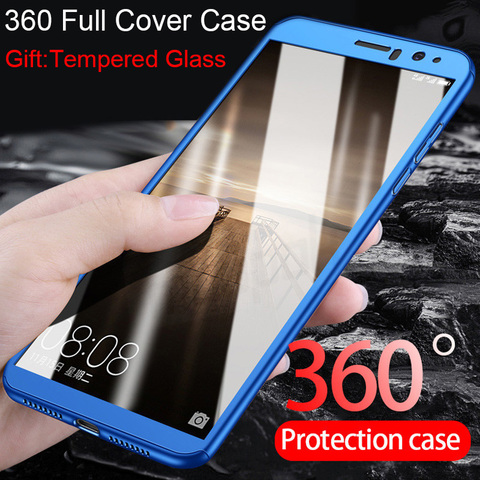 Funda completa a prueba de golpes para Huawei P Smart Z 360 P40 Lite E P30 Lite, nueva edición P20 Pro P10 Plus P8 P9 Lite 2022, 2017 ► Foto 1/6