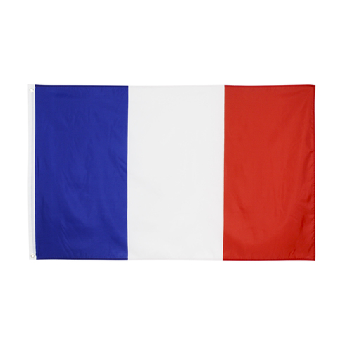 Flaslink-Bandera de Francia, Bandera de Francia, azul, blanco, rojo, 3x5fts, 90x150cm ► Foto 1/6