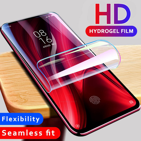 Película protectora de hidrogel 10D para pantalla de Realme X2 5 3 2 Pro X50 X Lite, película protectora para OPPO Reno 10x Zoom 3 Pro 3i ► Foto 1/6