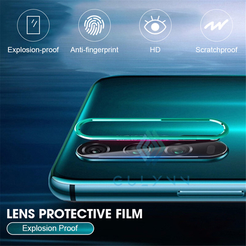 Protector de lente de cámara para Xiaomi Redmi Note 8, cristal templado 15H, película de lente de cámara, funda de anillo de Metal, parachoques para Redmi Note 8 Pro ► Foto 1/1