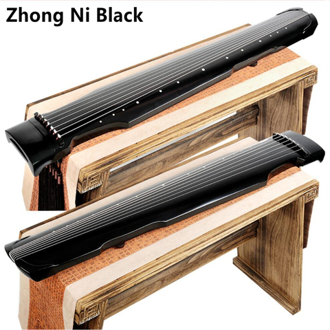 Instrumento musical de alta calidad, Zhongni Guqin, 7 cuerdas, antigua práctica de cremallera para principiantes, Guqin 100%, hecho a mano, 2 colores ► Foto 1/5