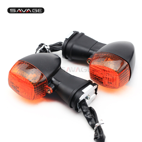 Indicador de luz intermitente delantera para motocicleta, lámpara de giro para KAWASAKI ZXR250 ZXR400 ZXR750/R ZXR KLE 250/400/500 ZRX1200S ► Foto 1/6