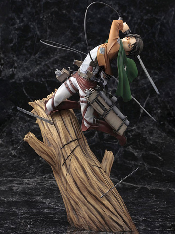 Paquete de renovación Attack on Titan Artfx J Levi Ver. Figuras de acción de PVC, Anime, figuras en miniatura de juguete, regalo de muñeca coleccionable ► Foto 1/6