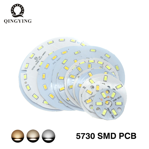 3W 5W 7W 9W 12W 15W 18W 20W 24W 36W 50W 5730 SMD PCB Led Panel de la lámpara SMD5730 brillo junta para luz de techo hacia abajo la luz ► Foto 1/6