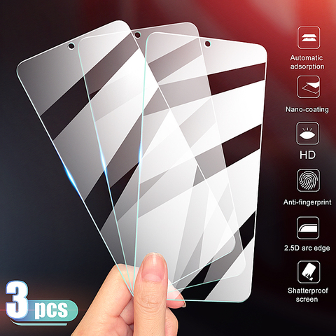 Funda completa templada de cristal para móvil, Protector de pantalla para OnePlus 7 7T, 6, 6T, 5, 5T, 3, 3T, 7, 7T, 3 uds. ► Foto 1/6
