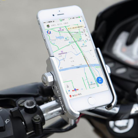 MOTOWOLF-Soporte Universal de teléfono para bicicleta, motocicleta, rotación de 360 grados, para Iphone, Samsung, XIAOMI ► Foto 1/6