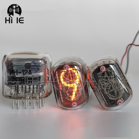 1 Uds nuevo en-12 IN12 de tubo para reloj luminoso Nixie LED Digital Reloj con punto Decimal ► Foto 1/6