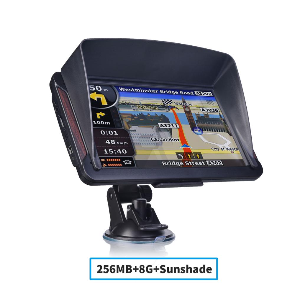 Fodsports-navegador GPS para motocicleta, 4,3 pulgadas, impermeable,  Bluetooth, navegación para coche, mapas gratuitos - AliExpress