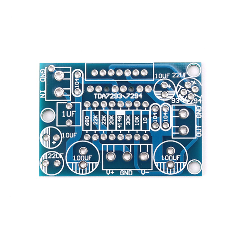 Placa amplificadora de canal Mono, circuito PCB, placa de circuito impreso, TDA7293/TDA7294, novedad de 2022 ► Foto 1/6