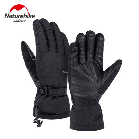 Naturehike-guantes de protección GL07 para acampar al aire libre, senderismo, impermeables, cálidos, suaves, para esquí ► Foto 1/6