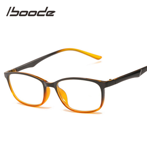 Iboode-gafas de lectura para hombres y mujeres, lentes dioptrías con marco TR, antirayos azules, para presbicia, 1,0 + 1,5 + 2,0 + 2,5 + 3,0 + 3,5 + 4,0 ► Foto 1/6