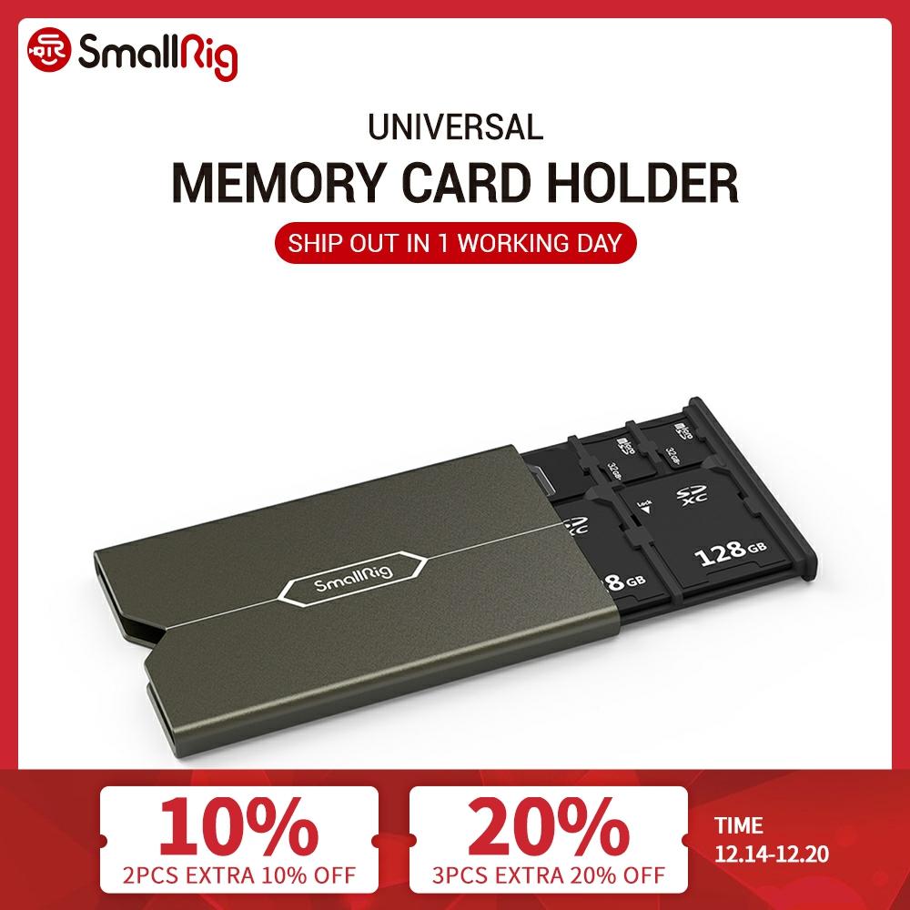 SmallRig-funda de tarjeta de memoria, soporte de almacenamiento de tarjeta de memoria, DSLR, cámara, 2832 ► Foto 1/6