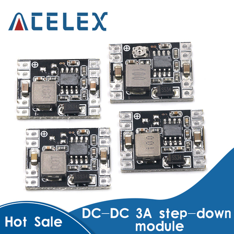 Módulo de fuente de alimentación reductor de DC-DC, salida fija de alta corriente, 5V-12V 24V a 5V 3,3 V 9V 12V ► Foto 1/6