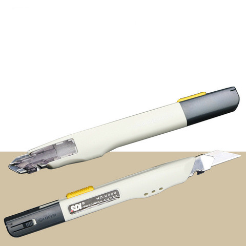 Cúter cuchillos japoneses cúter para papelería de precisión de cuchillas grabado caja de papel de corte de Metal pequeña cuchilla para arte ► Foto 1/5