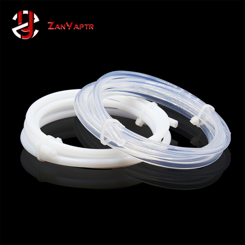 1M tubo de PTFE claro de J-la salida hotend Rostock RepRap Bowden Garganta de extrusora para filamento de 1,75/3,0mm 2mm 3mm 4mm ► Foto 1/4