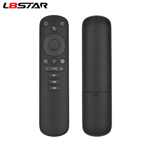 Mando a distancia G50S con Control remoto por voz de Google, giroscopio inteligente, Android Tv, Universal, 2,4G, USB, inalámbrico, aprendizaje IR, para Youtube ► Foto 1/6