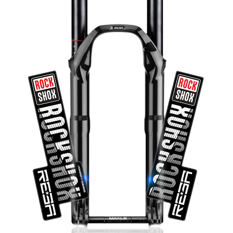 ROCKSHOX-pegatina de horquilla delantera para bicicleta de montaña, amortiguador de impacto frontal, cambio de color, impermeable, REBA RL, 2022 ► Foto 1/5